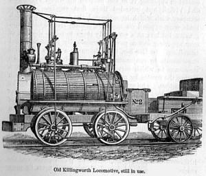 George Stephenson's Killingworth locomotive Source: Project Gutenberg